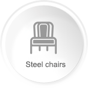 Banquet steel chair series