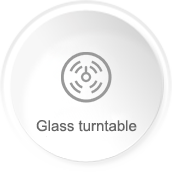 Glass turntable