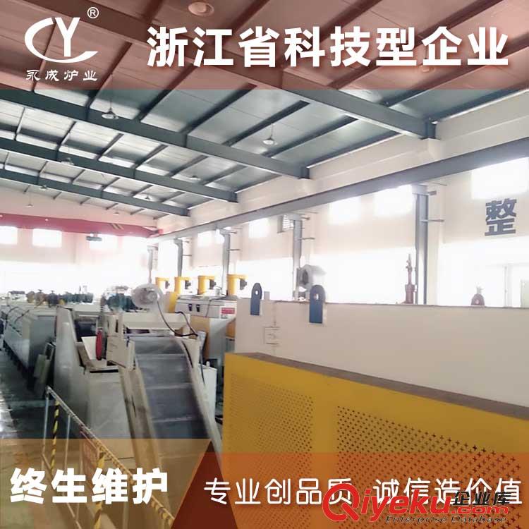 長(zhǎng)興永成供應(yīng)200kw高溫氣氛無馬弗網(wǎng)帶爐 螺絲淬火回火生產(chǎn)線