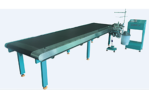 电脑全自动带式拼接包缝设备
