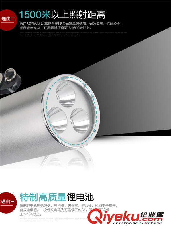 钢铁厂BAD305手提式防爆探照灯