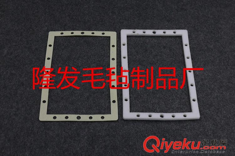 模切沖壓消音過濾毛氈墊片,密封毛氈墊圈,耐磨毛氈墊
