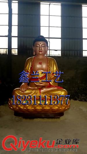 銅雕寺院地藏王_鑫蘭銅雕_銅雕站像地藏王鑄造?