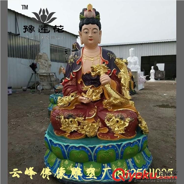 九蓮圣母佛像廠家 五龍圣母 碧霞元君 九龍老母神像雕塑