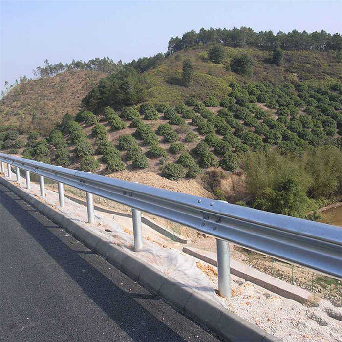 高州雙波護(hù)欄供應(yīng) 國標(biāo)鍍鋅量護(hù)欄 深圳寶安道路防撞護(hù)欄定制原始圖片2