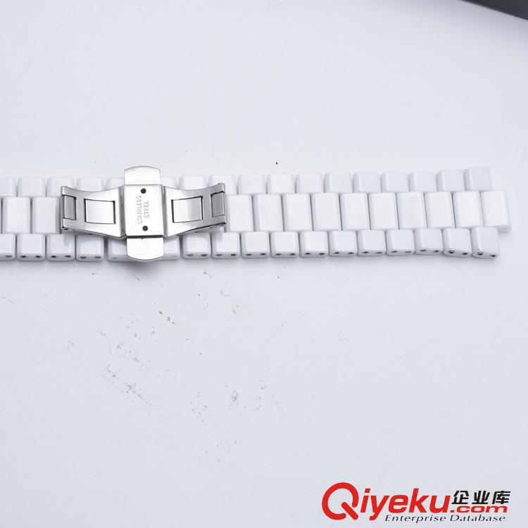 東莞鴻圖手表配件凸口陶瓷表帶定制凸口寬度24*10mm