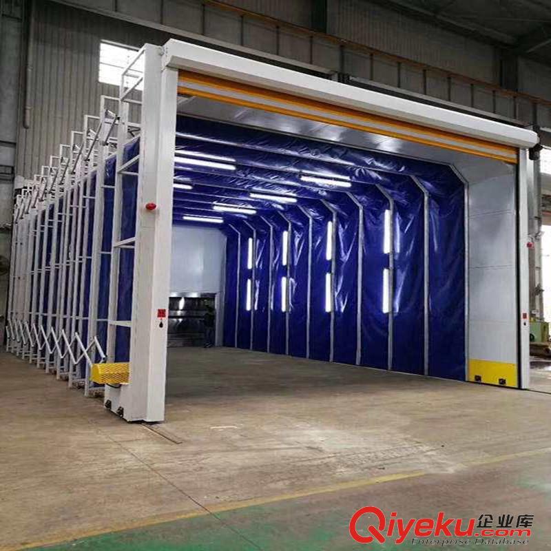 各種工件噴漆系列大全 移動(dòng)伸縮噴漆房整套工程原始圖片2