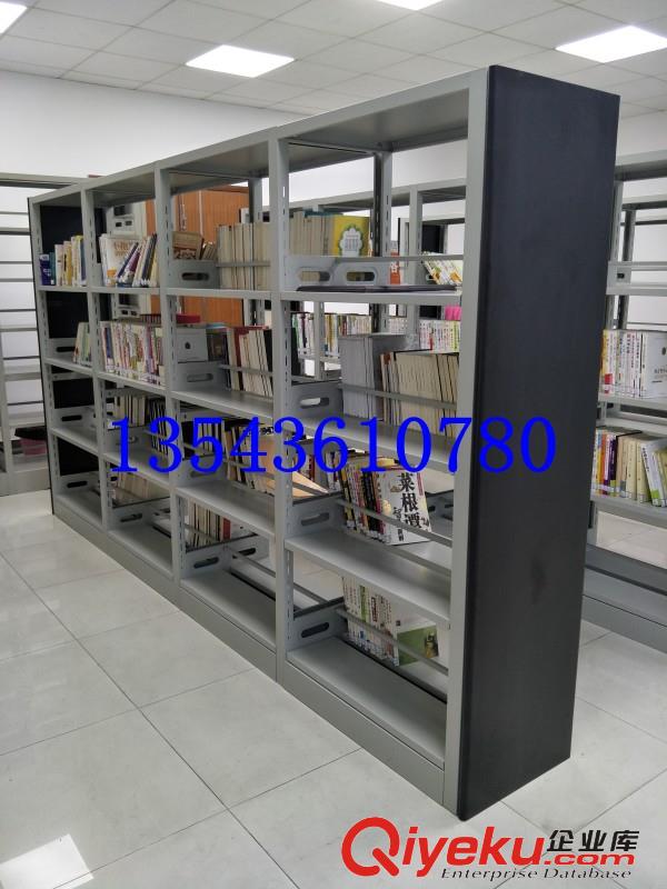 廣州市白云區學校雙面圖書架圖書館5層書架靠墻單雙面圖書架批發