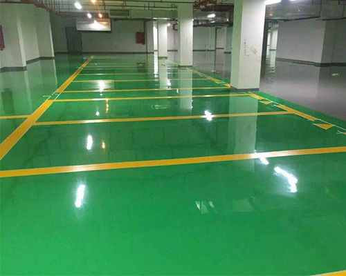 青島市北區(qū)環(huán)氧地坪漆銷售和施工劃線原始圖片2