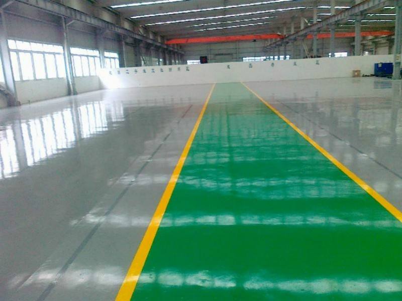 青島市北區(qū)環(huán)氧地坪漆銷售和施工劃線原始圖片3