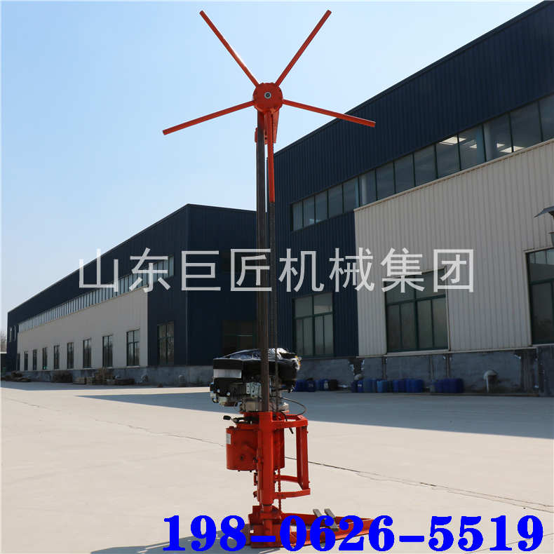 巨匠集團全自動地質勘探鉆機取芯鉆機可手動加壓輕便取樣鉆機