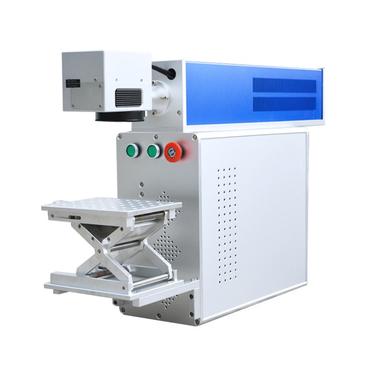 便攜式 圖文logo光纖激光打標機激光噴碼機  原始圖片3