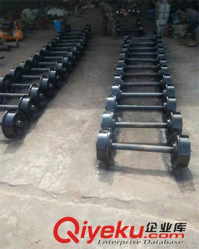 現貨供應600mm軌距礦車輪對 實心礦車輪 鑄鋼礦車輪對原始圖片3