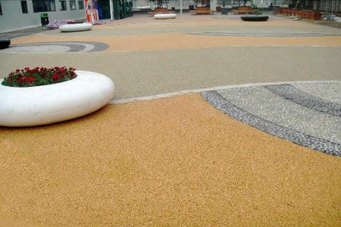 常熟透水地坪廠家直供 專業施工 江蘇撰石景觀