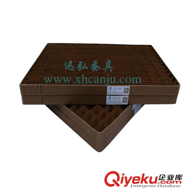 蠶具養(yǎng)蠶上蔟專用工具?？埌宸礁褫笮Q結(jié)繭用具紙板蠶蔟