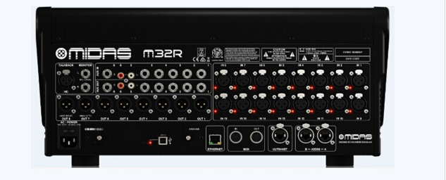 供應MIDAS/邁達斯M32R live舞臺會議數字調音臺 批發代理 zp