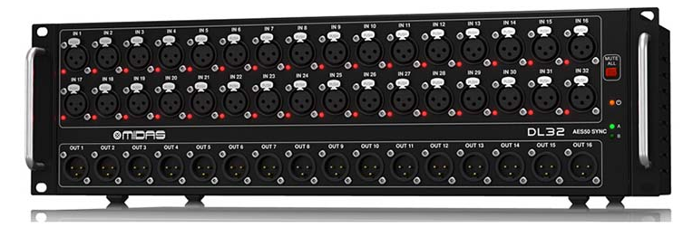 供應【Midas DL32】Midas|邁達斯 DL32 ，DL16舞臺接口箱