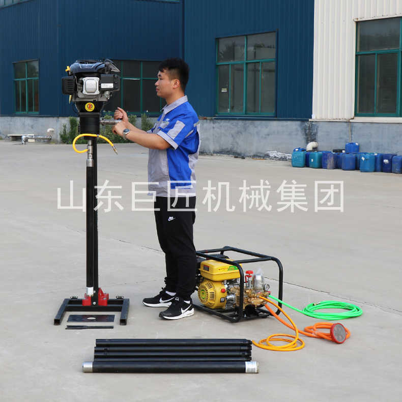 巨匠供應立式背包鉆機 BXZ-2L新型巖心鉆機 輕便地質勘探鉆機 原始圖片3