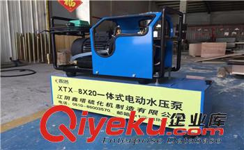 硫化機(jī)電動(dòng)打壓泵一體式電動(dòng)水壓泵自帶水箱  XTX-8×20原始圖片2