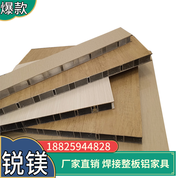 溫州全鋁家居焊接大板鋁材 全鋁櫥柜材料歐美 現代風格 櫥柜型材批發原始圖片2