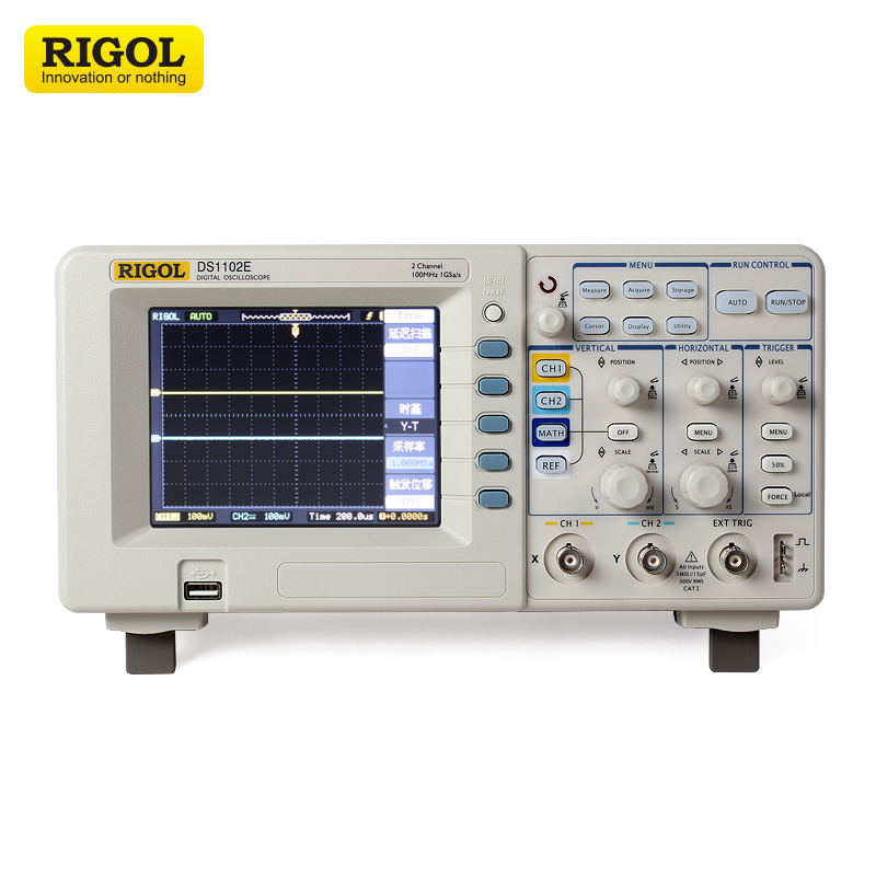 DS1102E普源RIGOL數(shù)字示波器100M帶寬DS1052E雙通道DS1072U原始圖片2