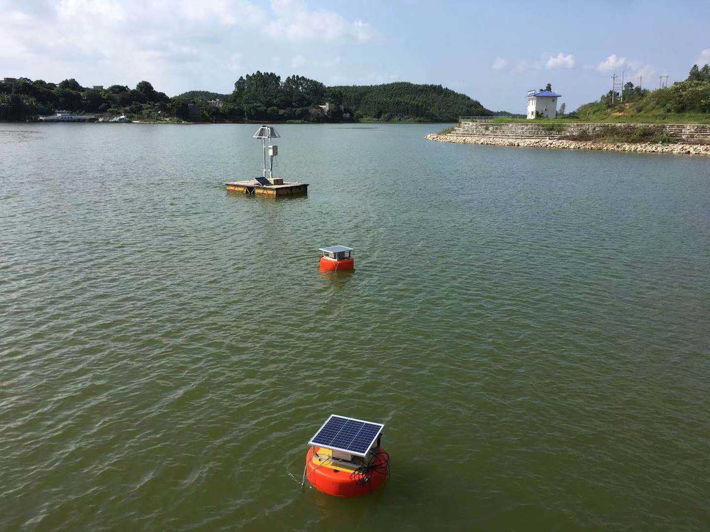 污水排放浮標多參數葉綠素水質在線監測系統