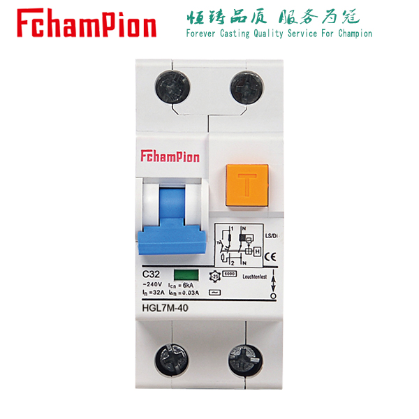 溫州恒冠HGL7M-40剩余電流動作斷路器隨著過電流保護原始圖片2