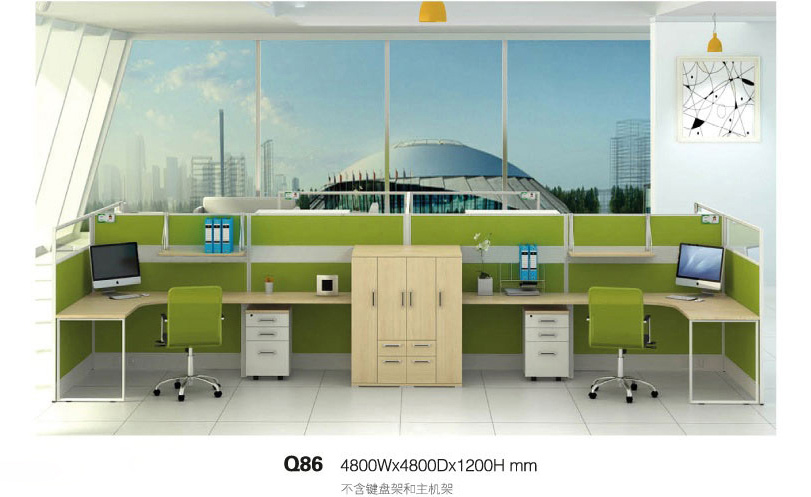 多人组合屏风桌职员电脑桌屏风办公桌厂家