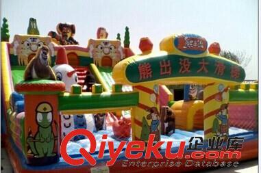 充氣城堡滑梯游樂設(shè)備廠家原始圖片2