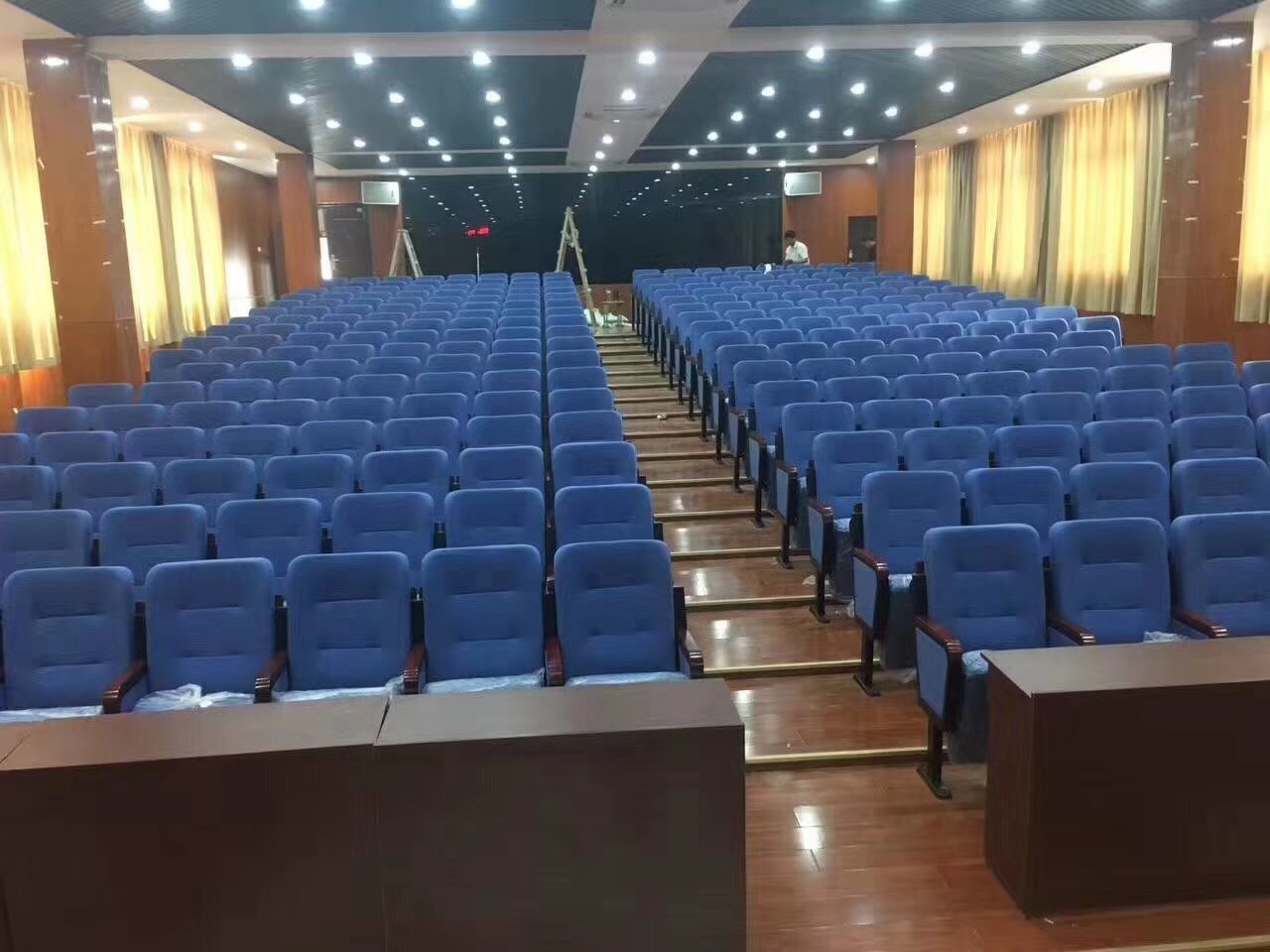 供應連排椅 河南會議室座椅 設計加工銷售免費質保五年原始圖片3