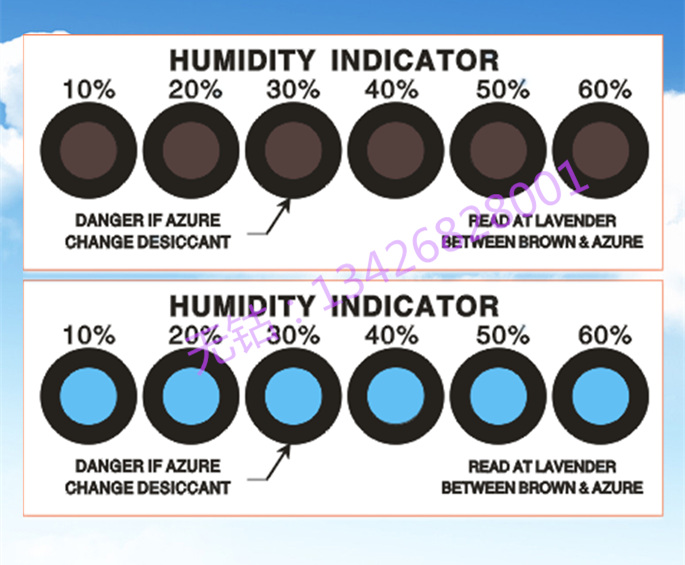 江門中山佛山東莞深圳濕度指示卡濕度計