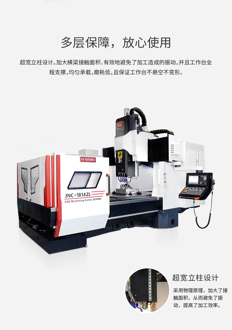 供应台湾钜匠龙门加工中心、JNC-1814ZL、自动化大板加工中心、大铝板加工中心